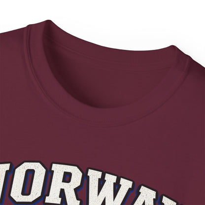 Norway Flag Viking Ship T‑Shirt — "Alt For Norge" Patriotic Tee