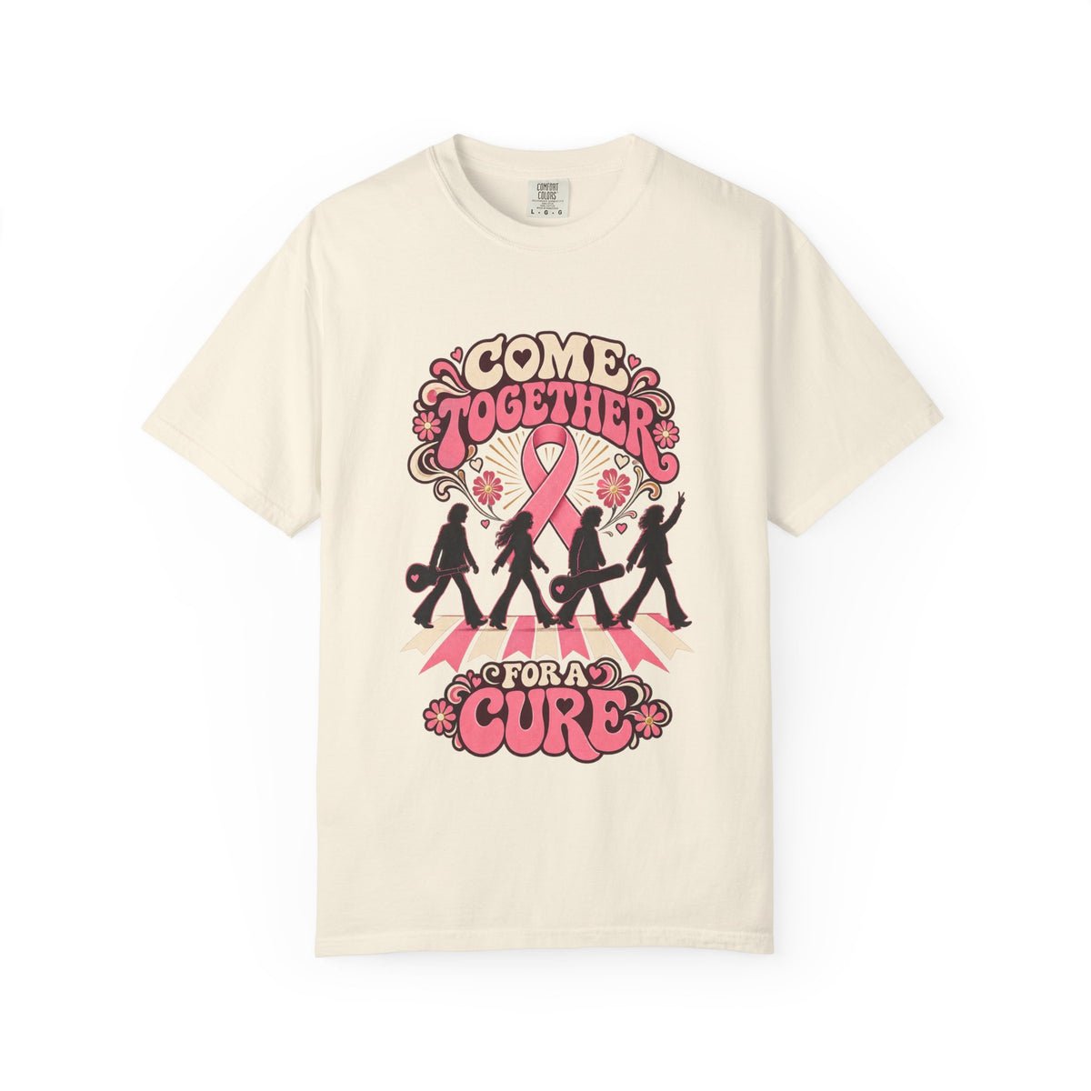 Breast Cancer Awareness 'Come Together for a Cure' T-Shirt