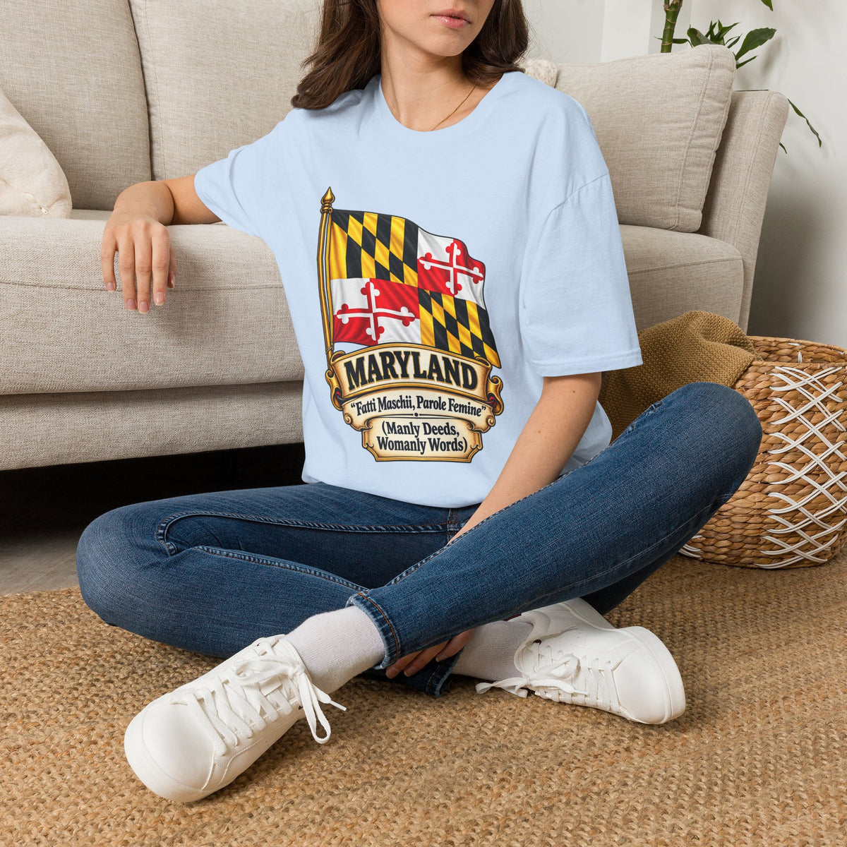 Maryland Flag T-Shirt — State Pride Graphic Tee