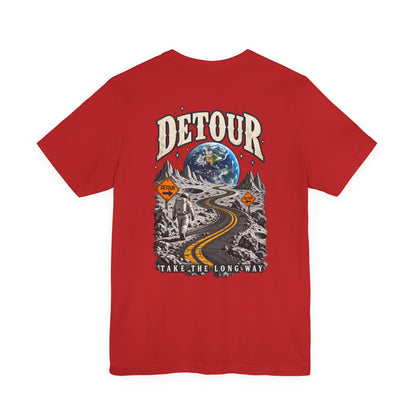 Detour Adventure Tee — 'Take the Long Way' Graphic T‑Shirt