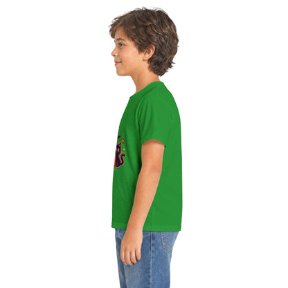 Kids Halloween Tee - Cute Ghost, Jack-O'-Lantern & Black Cat Shirt for Children