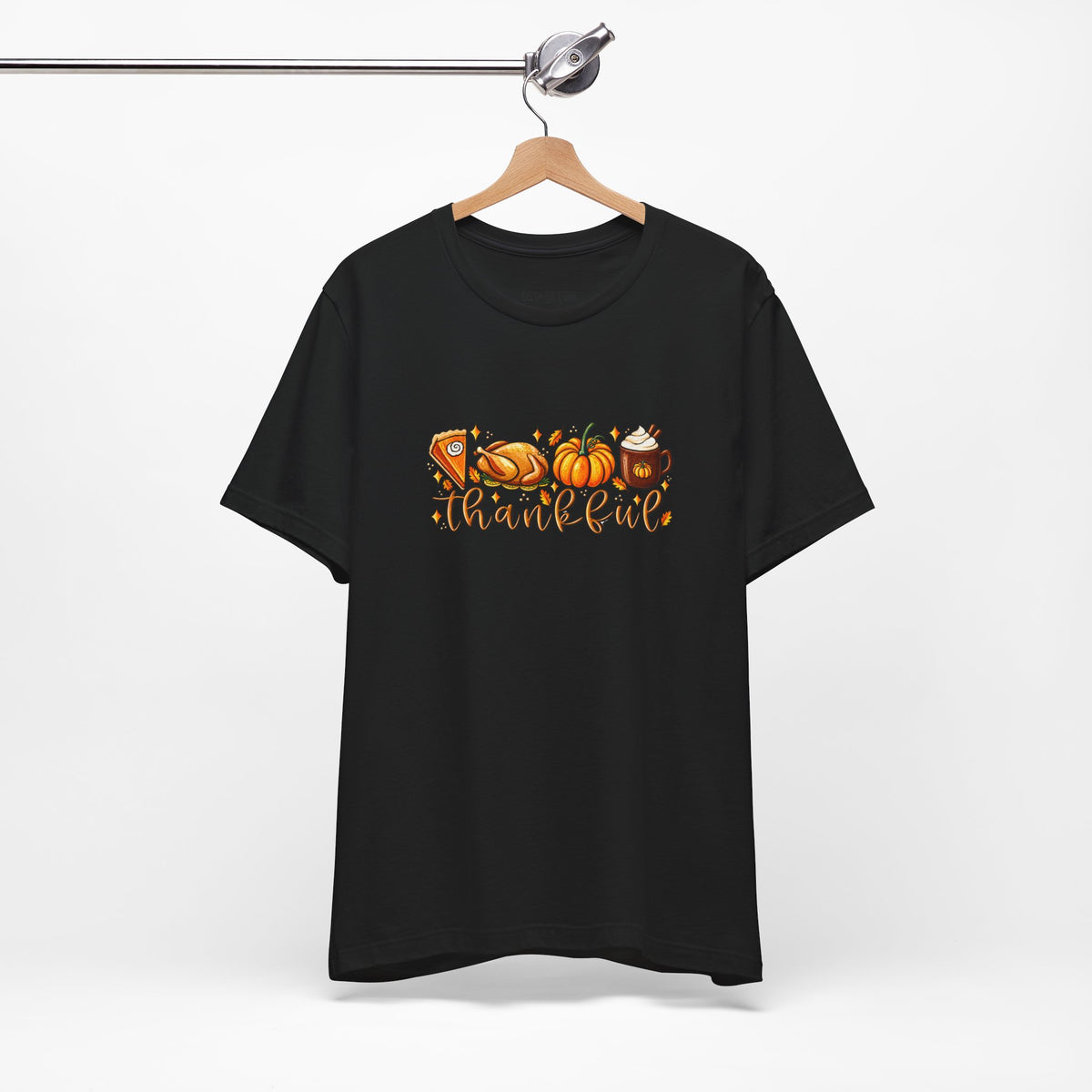 Thankful Harvest Tee — Thanksgiving Pumpkin & Pie Fall Shirt