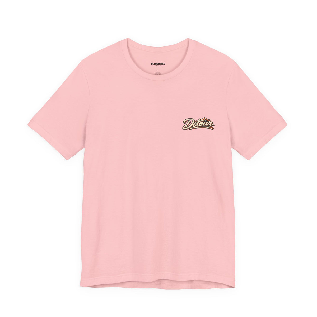 Detour Graphic Tee — 'Detour: Take the Long Way' Vintage Road Trip T‑Shirt