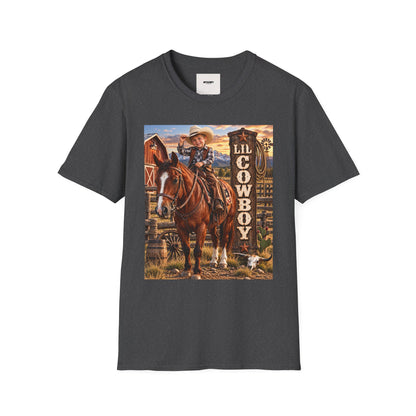 Kid's 'Lil Cowboy' T-Shirt — Cute Western Horse & Ranch Graphic