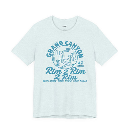 Grand Canyon Rim 2 Rim Graphic Tee — 42 Miles Adventure T-Shirt