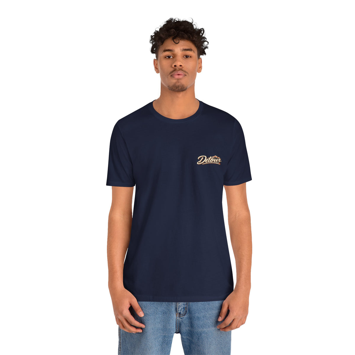Detour Graphic Tee — 'Detour: Take the Long Way' Vintage Road Trip T‑Shirt