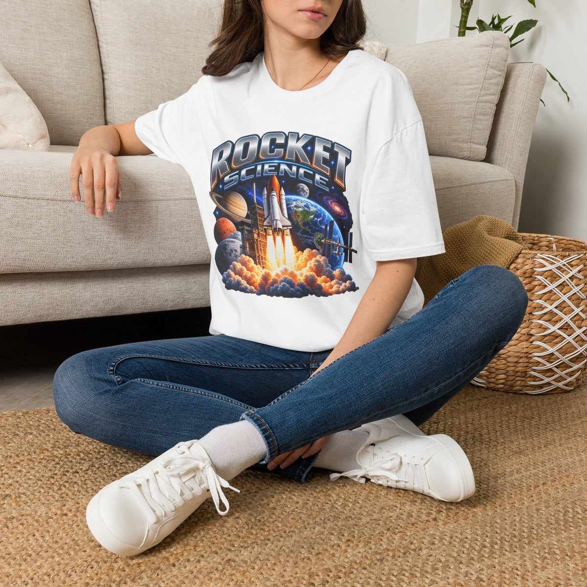 Rocket Science T-Shirt — Vintage Space Shuttle Graphic Tee