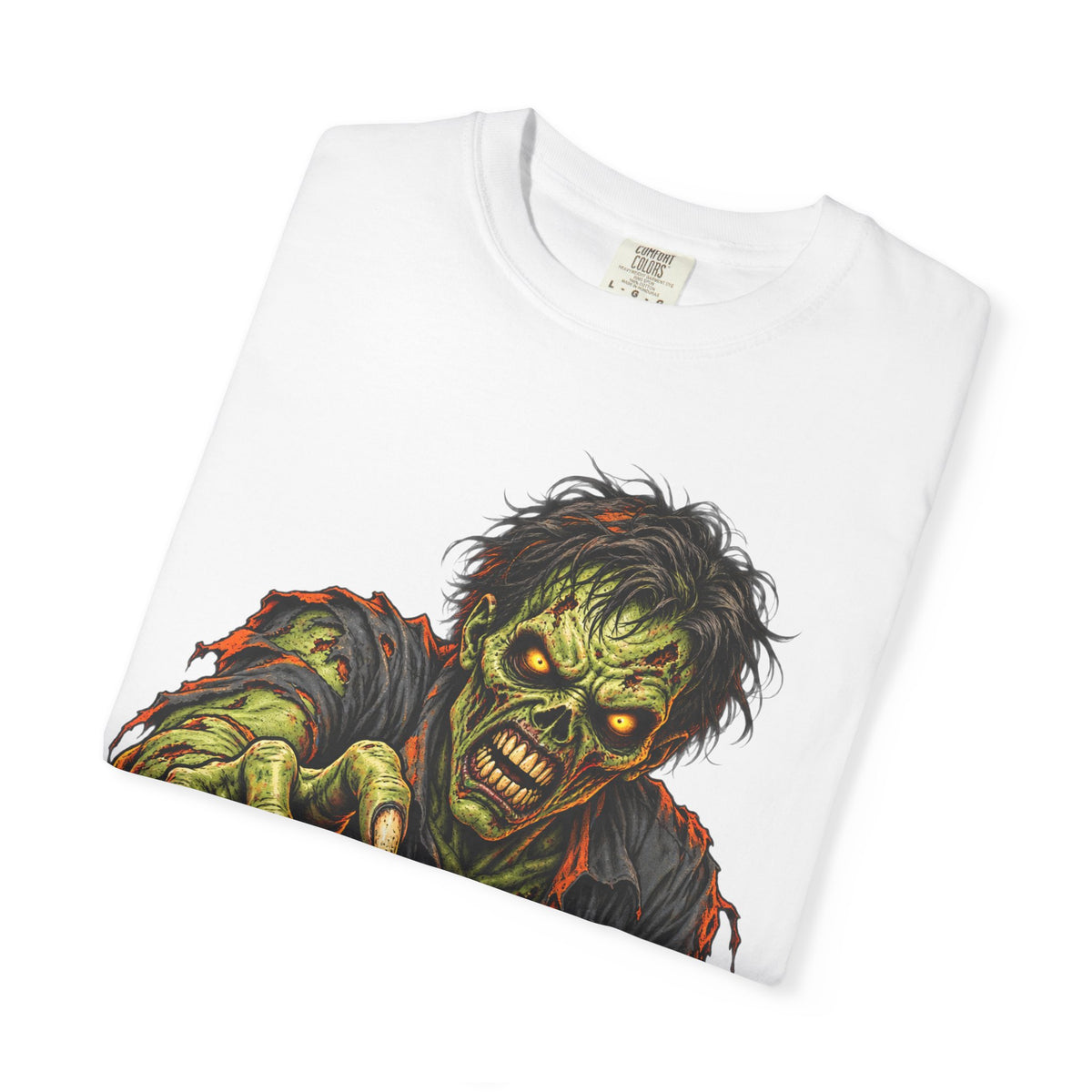 Zombie Attack T‑Shirt — Graphic Horror Tee for Halloween & Horror Fans