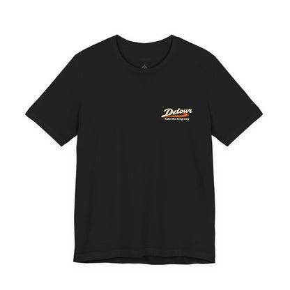 Detour Take the Long Way Road Trip Graphic T-Shirt
