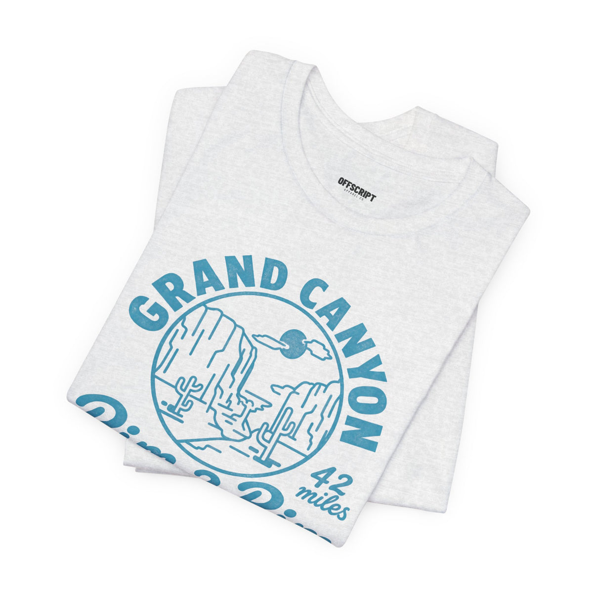 Grand Canyon Rim 2 Rim Graphic Tee — 42 Miles Adventure T-Shirt