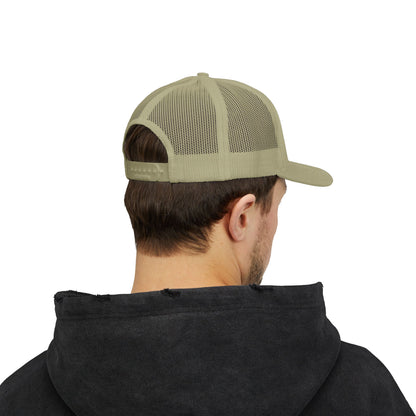 Cowboy Hat Snapback Trucker Cap – Western Rodeo Mesh Back Hat