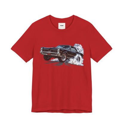 Vintage Muscle Car Tee — Burnout Classic Car Graphic T-Shirt