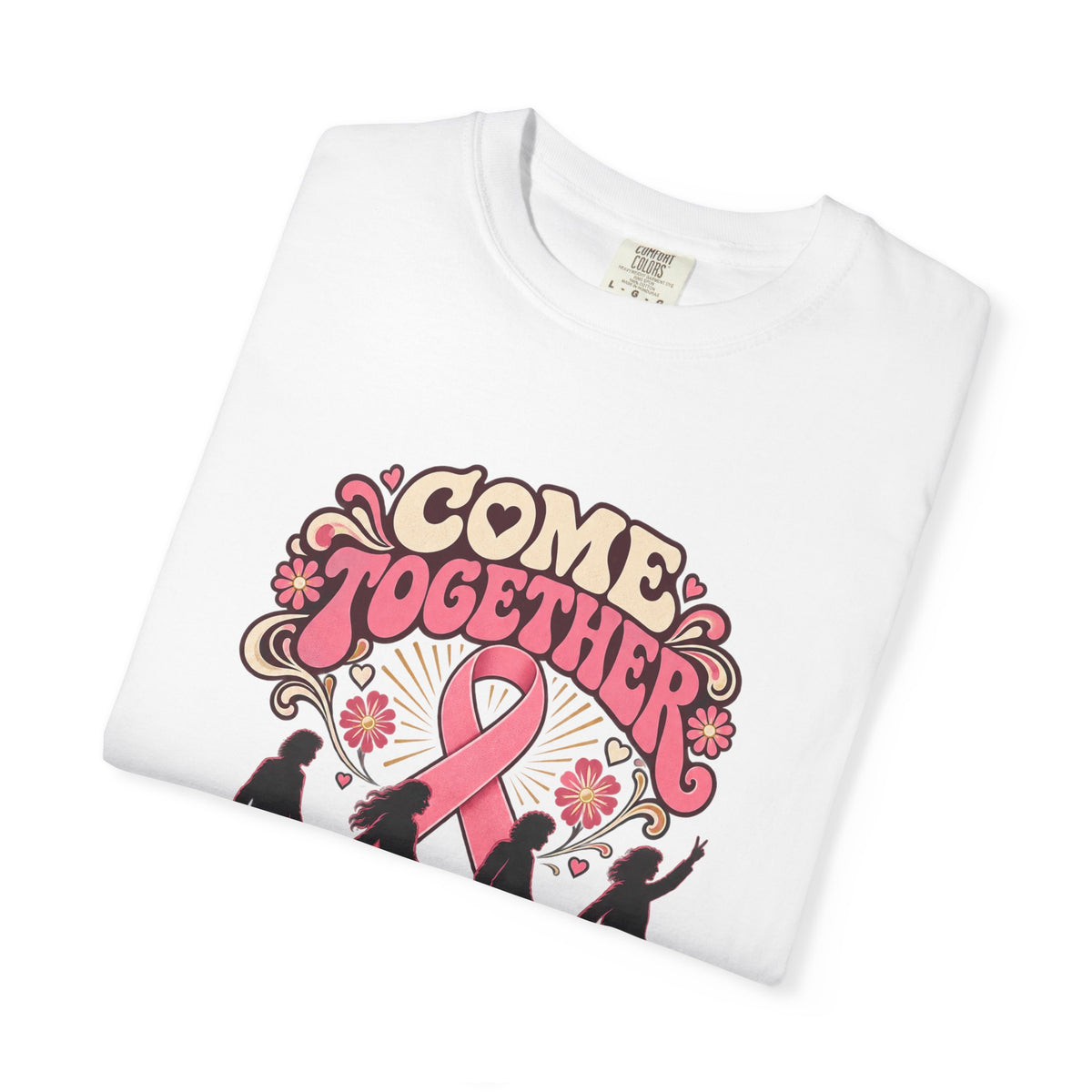 Breast Cancer Awareness 'Come Together for a Cure' T-Shirt
