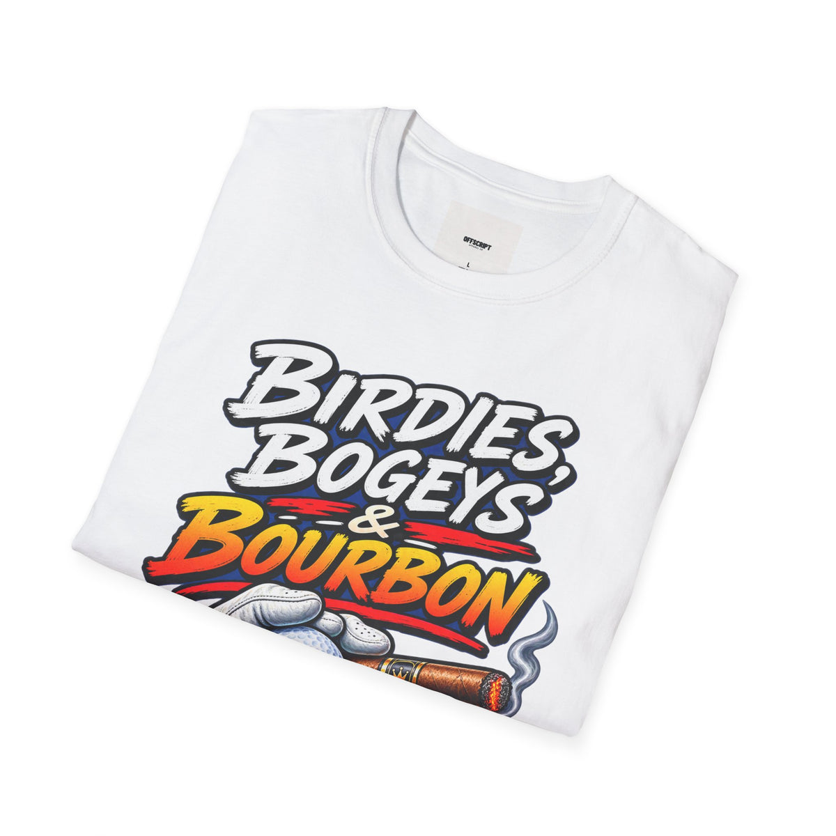 Birdies, Bogeys & Bourbon Golf T-Shirt