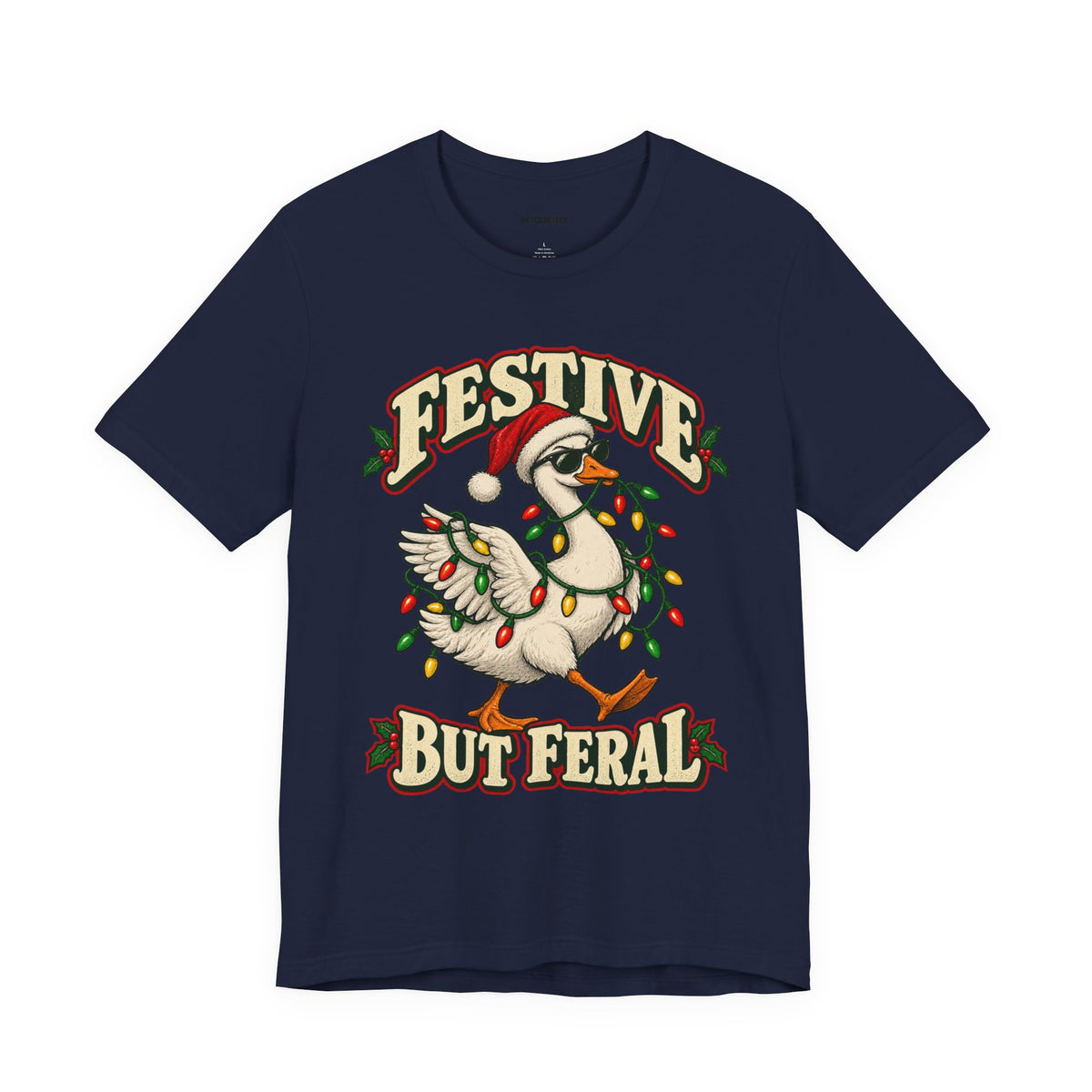 Festive Butterball Turkey Christmas Tee — Holiday Humor Shirt