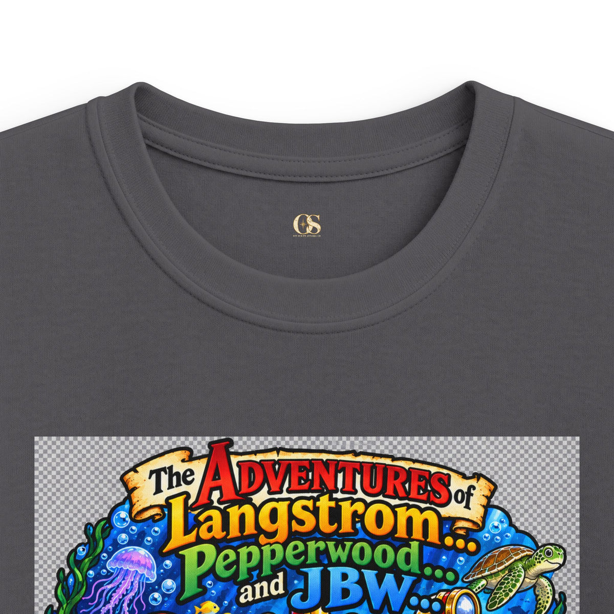 Kids Tee — 'The Adventures of Langstrom & Pepperwood' Colorful Storybook Design