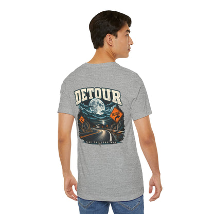 Detour Take the Long Way Road Trip Graphic T-Shirt