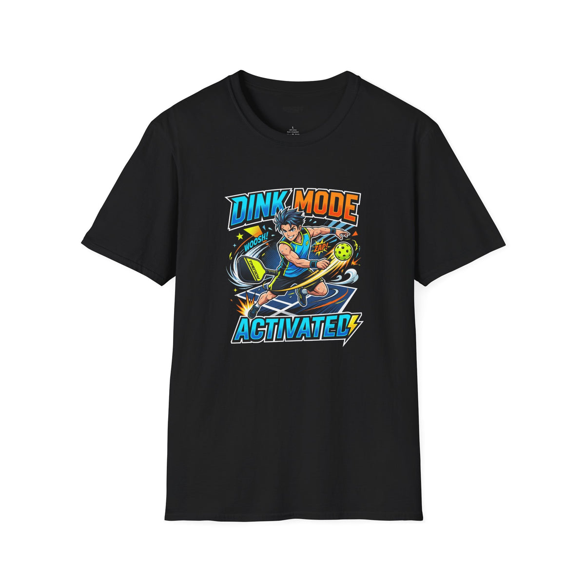 Dink Mode Activated T-Shirt — Pickleball Player Graphic Tee