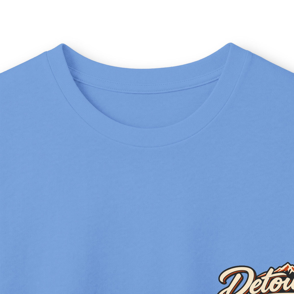 Detour Classic Car Long Sleeve Tee – 'Take The Long Way' Vintage Hot Rod Shirt