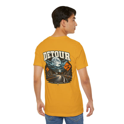 Detour Take the Long Way Road Trip Graphic T-Shirt
