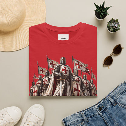T‑Shirt — Crusader Knight 'Fear No Evil' Graphic Tee