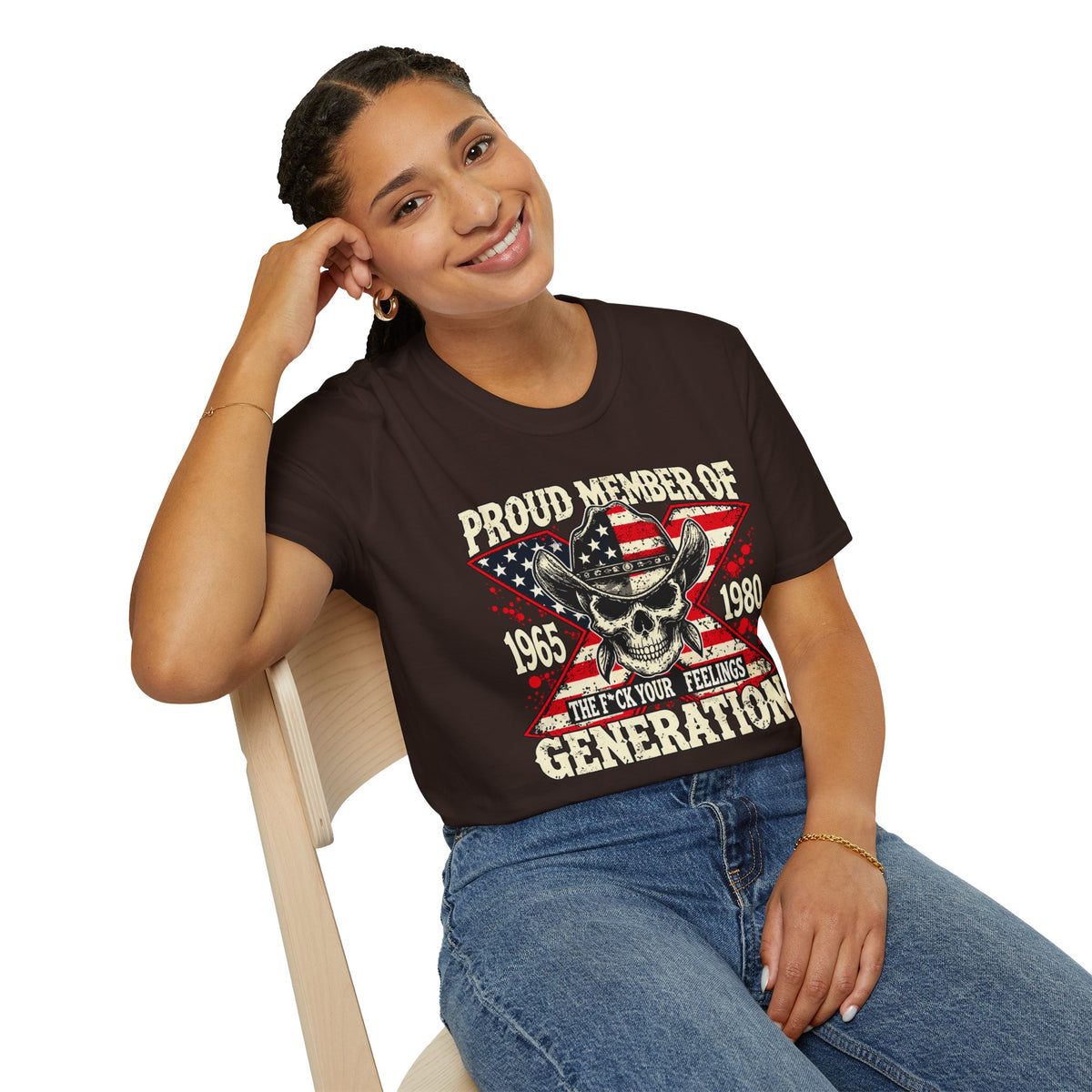Proud Member of the 1965–1980 Generation Graphic T-Shirt