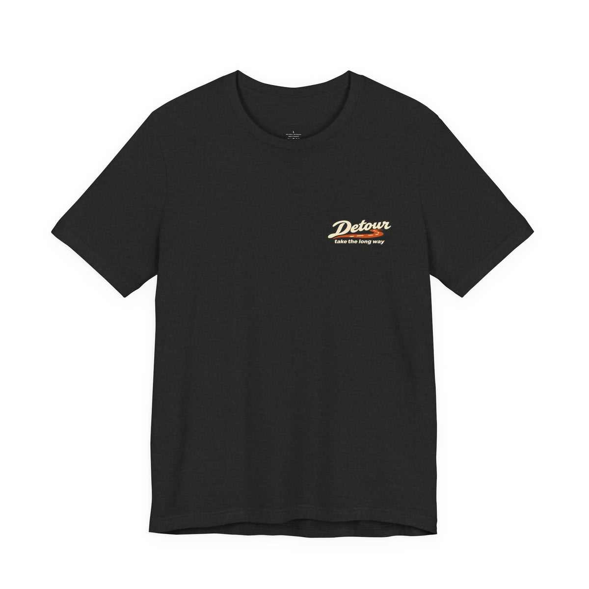 Detour Take the Long Way Road Trip Graphic T-Shirt