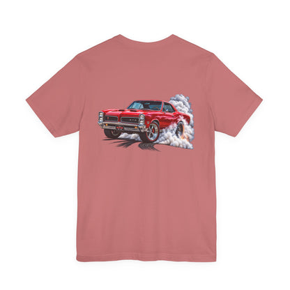 Vintage Muscle Car Tee — Burnout Classic Car Graphic T-Shirt