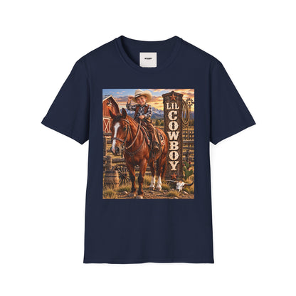 Kid's 'Lil Cowboy' T-Shirt — Cute Western Horse & Ranch Graphic