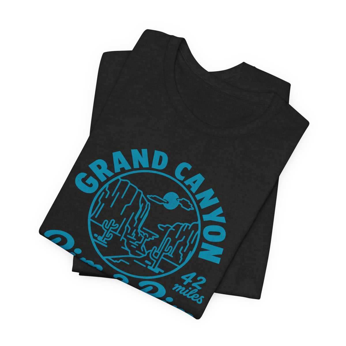 Grand Canyon Rim 2 Rim Graphic Tee — 42 Miles Adventure T-Shirt