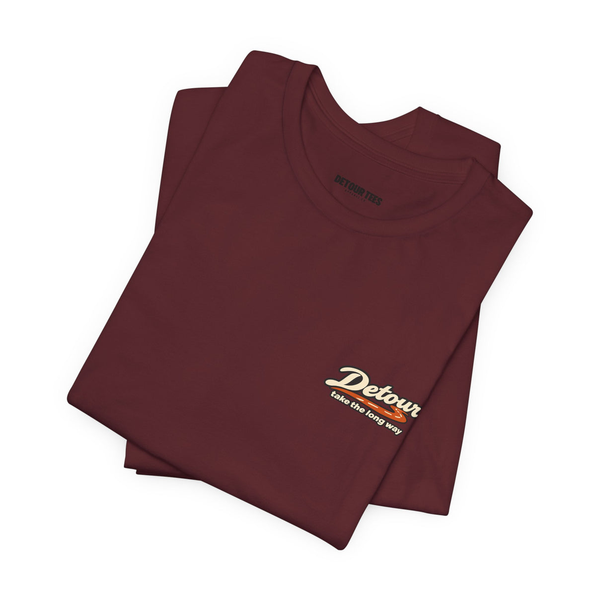 Detour Adventure Tee — 'Take the Long Way' Graphic T‑Shirt