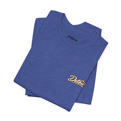 Detour Graphic Tee — 'Detour: Take the Long Way' Vintage Road Trip T‑Shirt