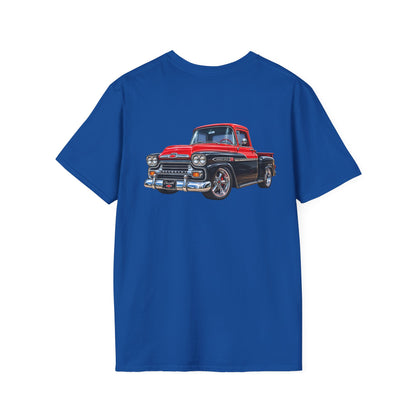 Vintage Blue Pickup T‑Shirt — Classic Retro Truck Graphic Tee