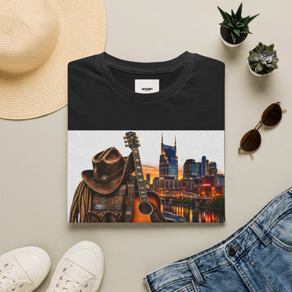 Nashville Skyline Guitar T-Shirt