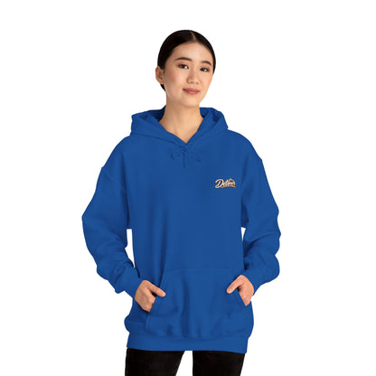 Detour Vintage Hot Rod Hoodie — "Take The Long Way" Classic Car Sweatshirt