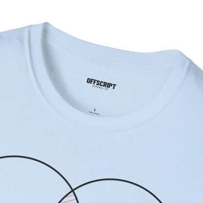 You + Me Venn Diagram T-Shirt — "Kapowww!" Graphic Tee