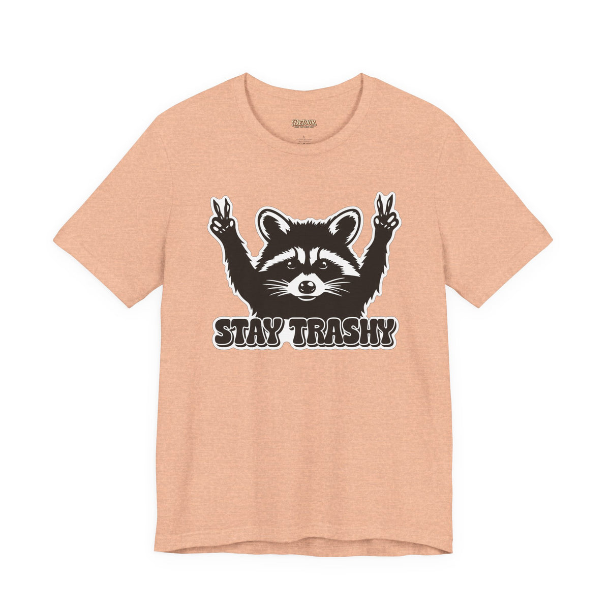 Stay Trashy Raccoon Graphic T-Shirt
