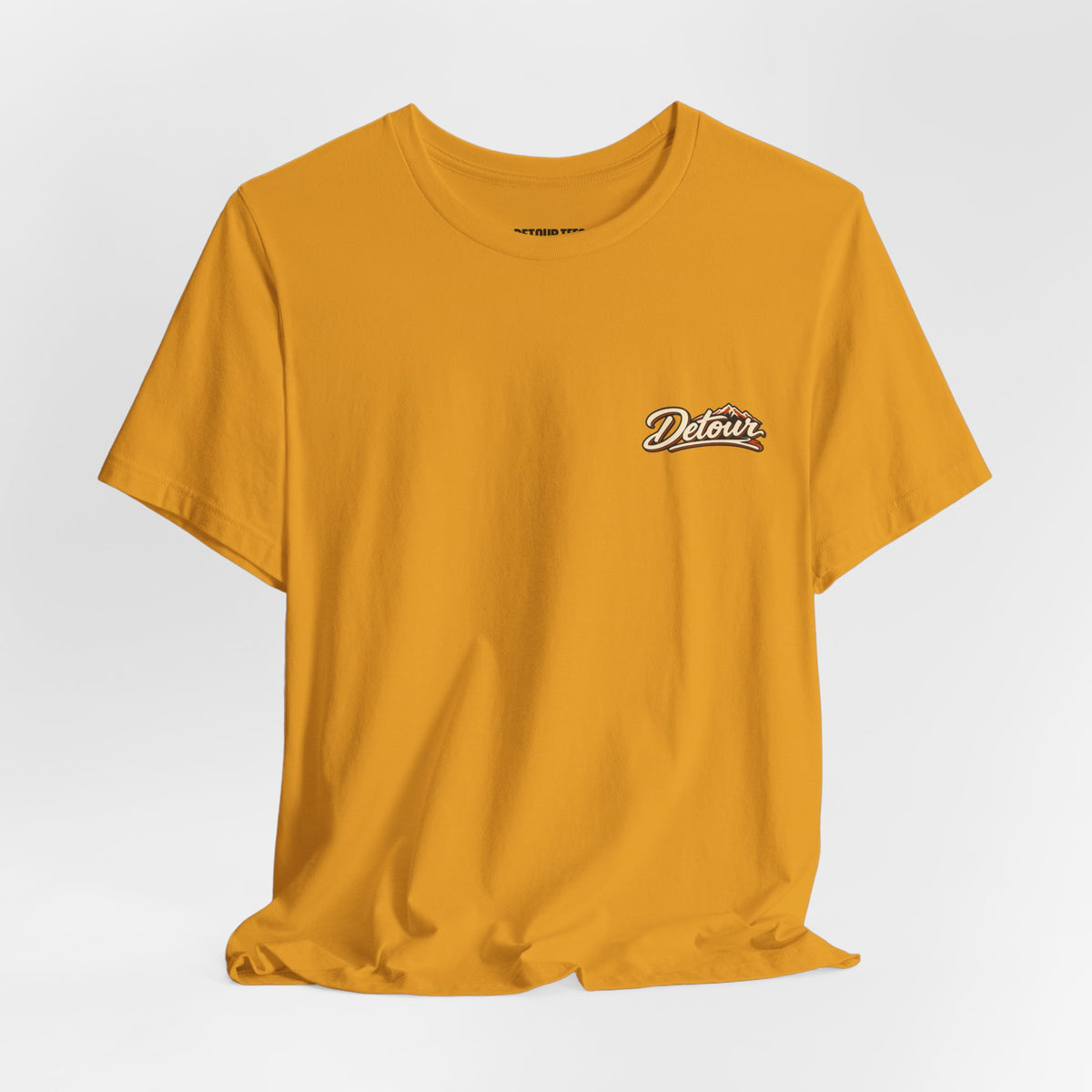 Detour Graphic Tee — 'Detour: Take the Long Way' Vintage Road Trip T‑Shirt