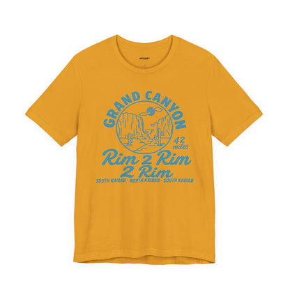 Grand Canyon Rim 2 Rim Graphic Tee — 42 Miles Adventure T-Shirt