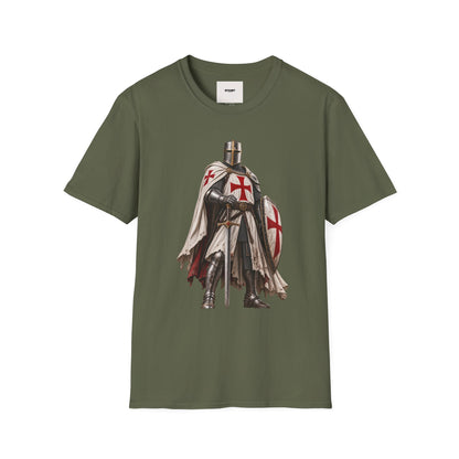 Crusader Knight T‑Shirt — Medieval Templar Armor Graphic Tee (Copy)