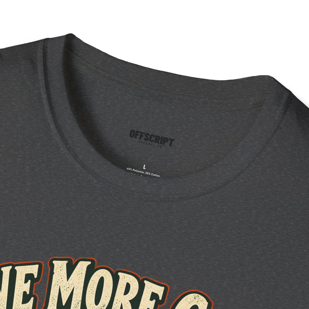 Fishing T-Shirt — "One More Cast" Bass Graphic Tee