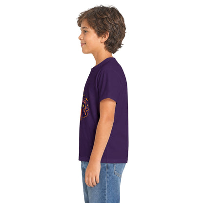Kids Halloween Tee - Cute Ghost, Jack-O'-Lantern & Black Cat Shirt for Children