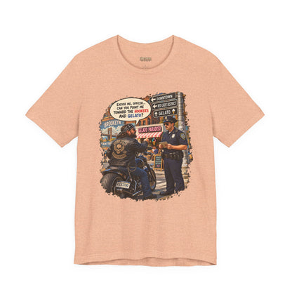 Motorcycle Rider Vintage Graphic Tee