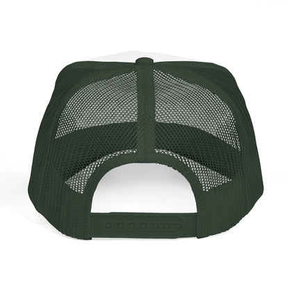 Muscle Car Emblem Trucker Cap | Vintage Hotrod Logo