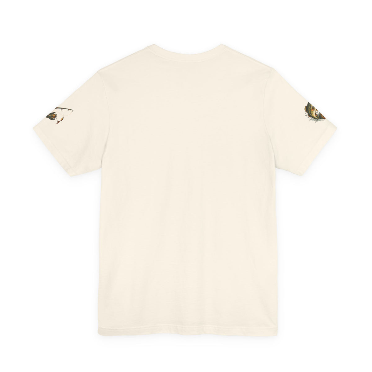 Sunset Lake Fishing T-Shirt — Mountain Boat Fishing Graphic Tee