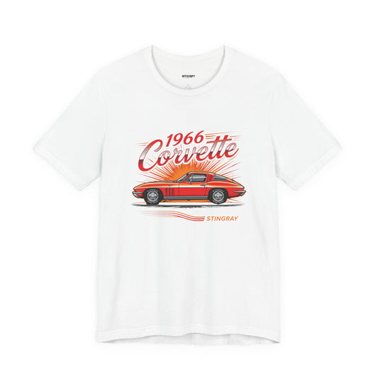 1966 Corvette Stingray T‑Shirt — Vintage Classic Car Tee