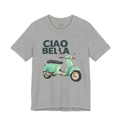 Ciao Bella Vespa Scooter Graphic T-Shirt