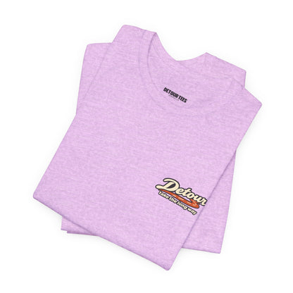 Detour Take the Long Way Road Trip Graphic T-Shirt