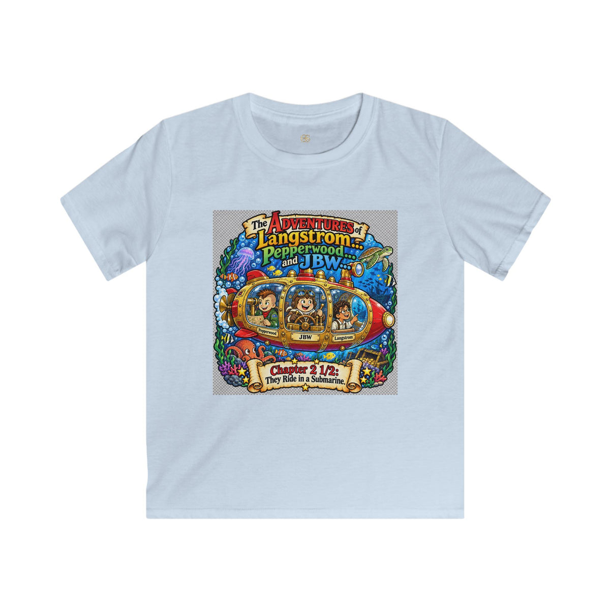 Kids Tee — 'The Adventures of Langstrom & Pepperwood' Colorful Storybook Design