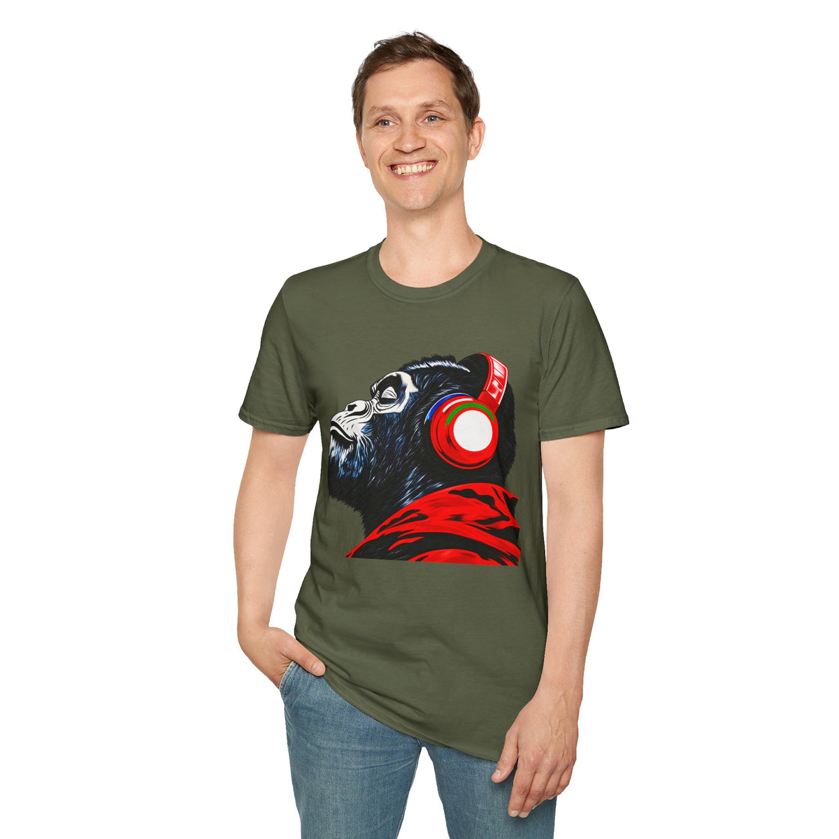 Ape DJ Graphic T-Shirt – Music Lover Streetwear